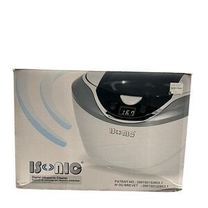 iSonic Digital Ultrasonic Cleaner, model D3800A, New